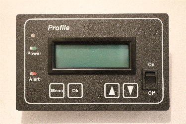 Photo of 6 inch Profile Legacy 8 tank monitor and display panel.