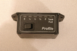 Profile Solo tank monitor and display for under-counter installation